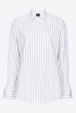 Pinko Shirt With Mismatched Stripes OTTONE VECCHIO FREE | SN-PKO33169