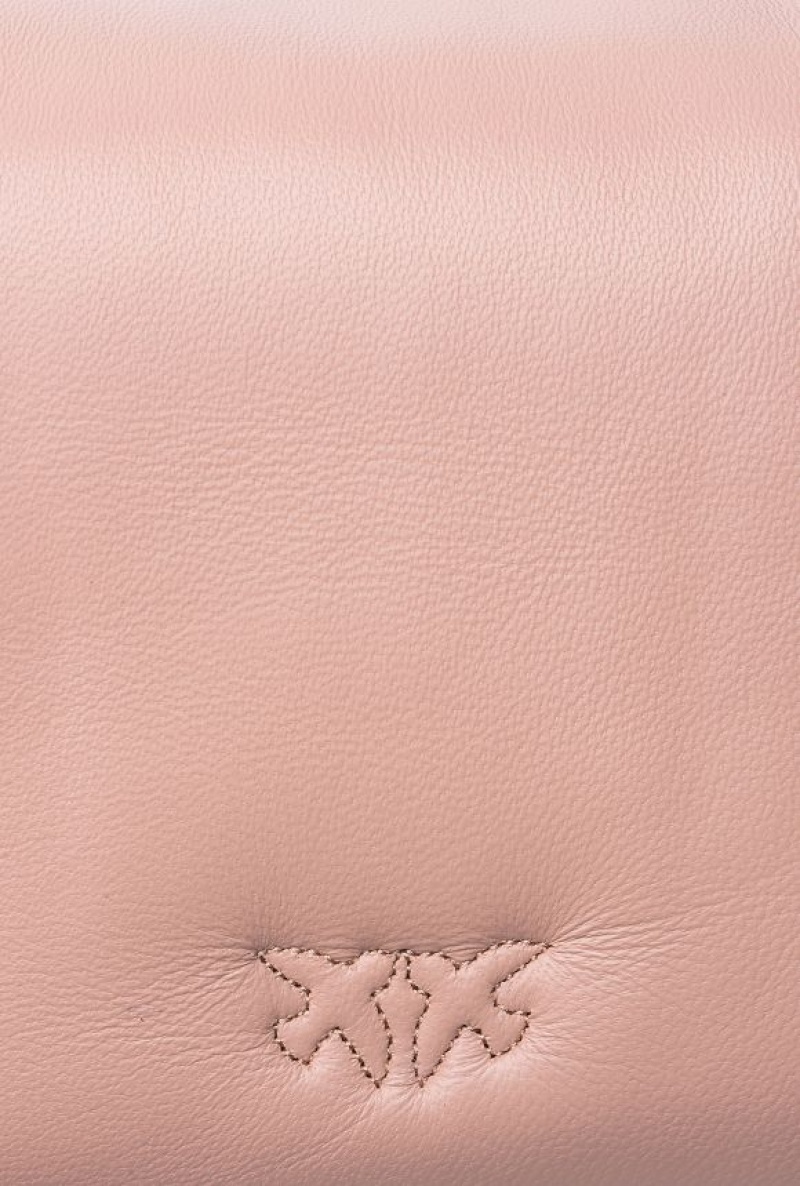 Pinko Baby Love Bag Click Puff In Nappa Leather POWDER PINK-BLOCK COLOUR | SN-PKO32398