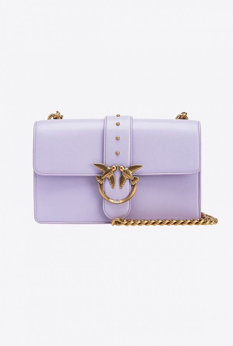 Pinko Classic Love Bag One Eva Limited Edition | Miomojo LIGHT LAVANDER-ANTIQUE GOLD | SN-PKO32558