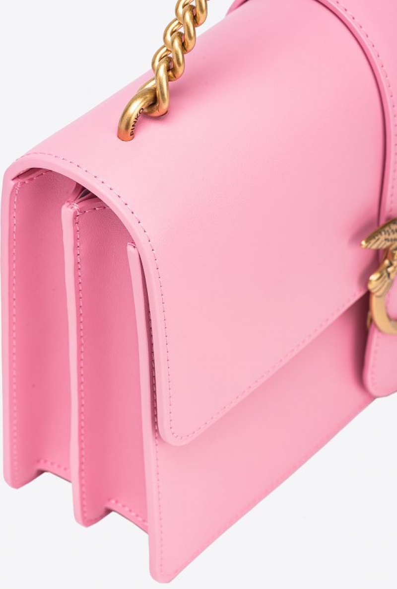 Pinko Classic Love Bag One Simply MARINE PINK-ANTIQUE GOLD | SN-PKO32516