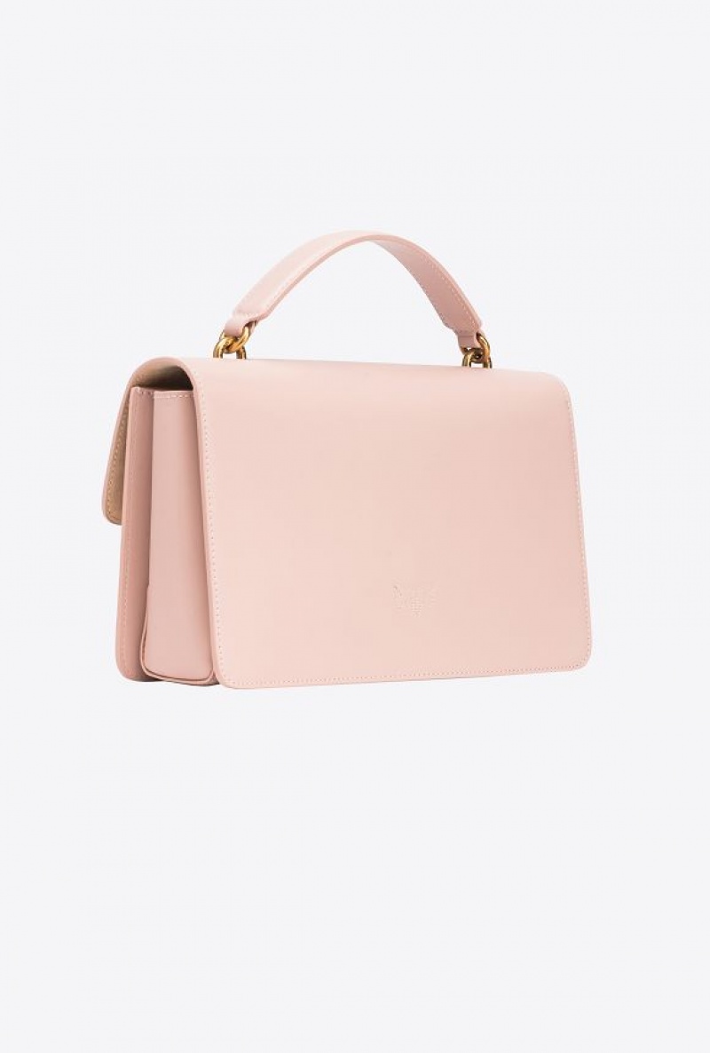 Pinko Classic Love Bag One Light PINK/DUSTY PINK-ANTIQUE GOLD | SN-PKO32881