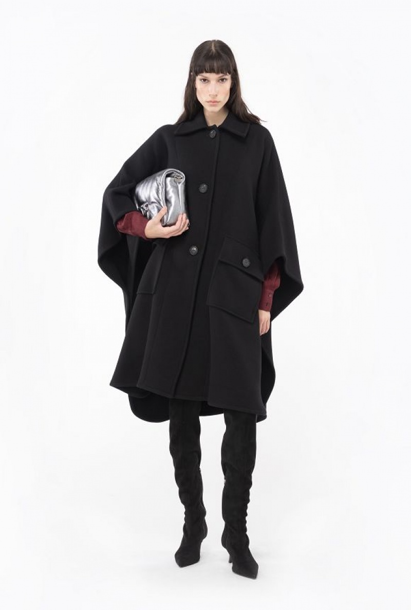 Pinko Cloth Cape LIMO BLACK | SN-PKO33661