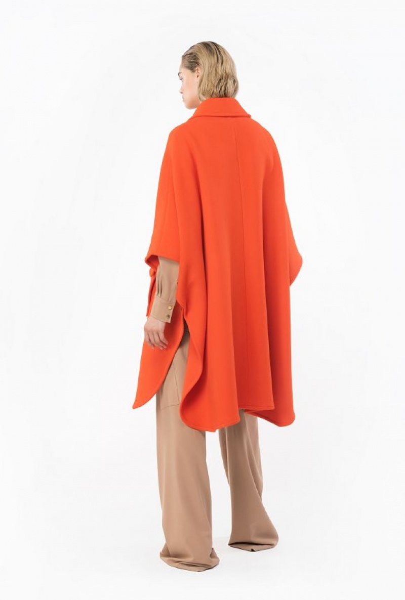 Pinko Cloth Cape SURIMI ORANGE | SN-PKO33627