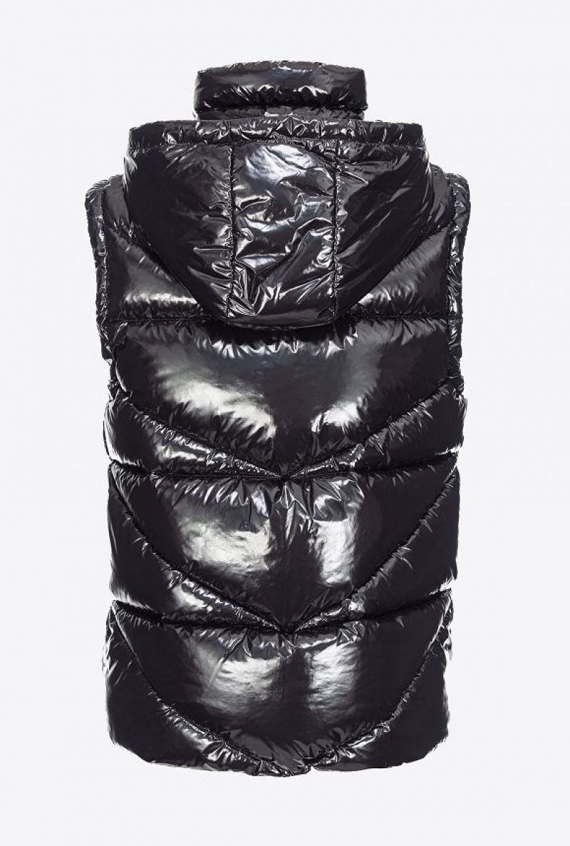 Pinko Down Vest LIMO BLACK | SN-PKO33614