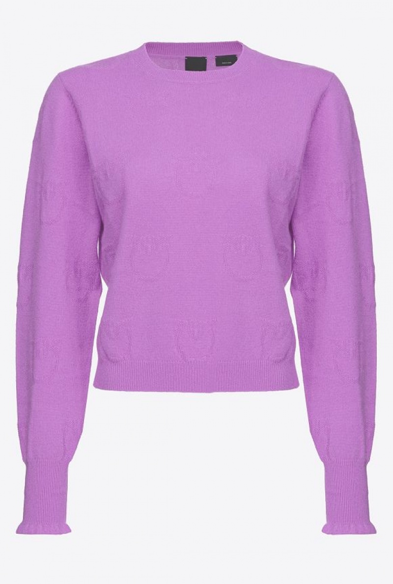 Pinko Love Birds Cashmere Sweater HYACINTH | SN-PKO33491