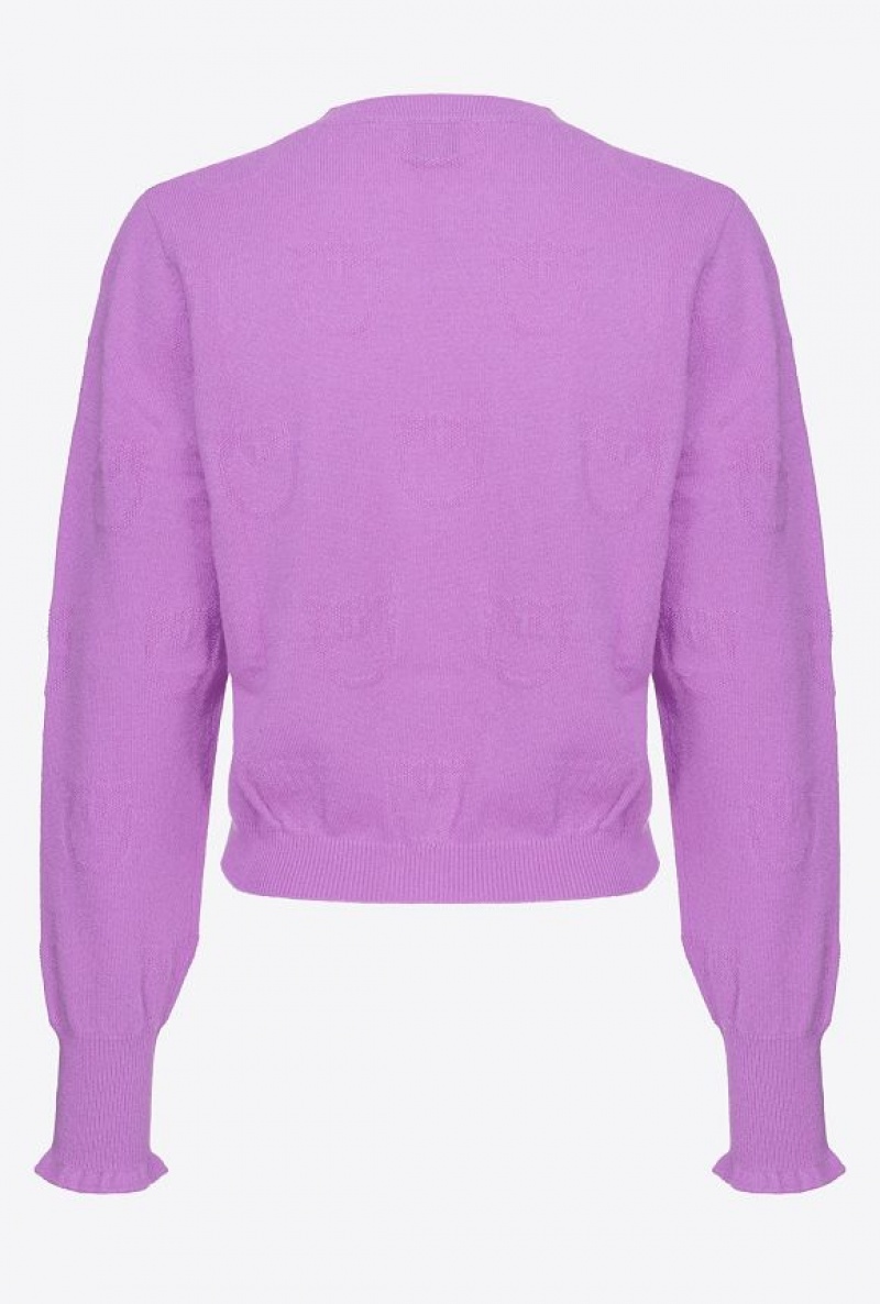 Pinko Love Birds Cashmere Sweater HYACINTH | SN-PKO33491