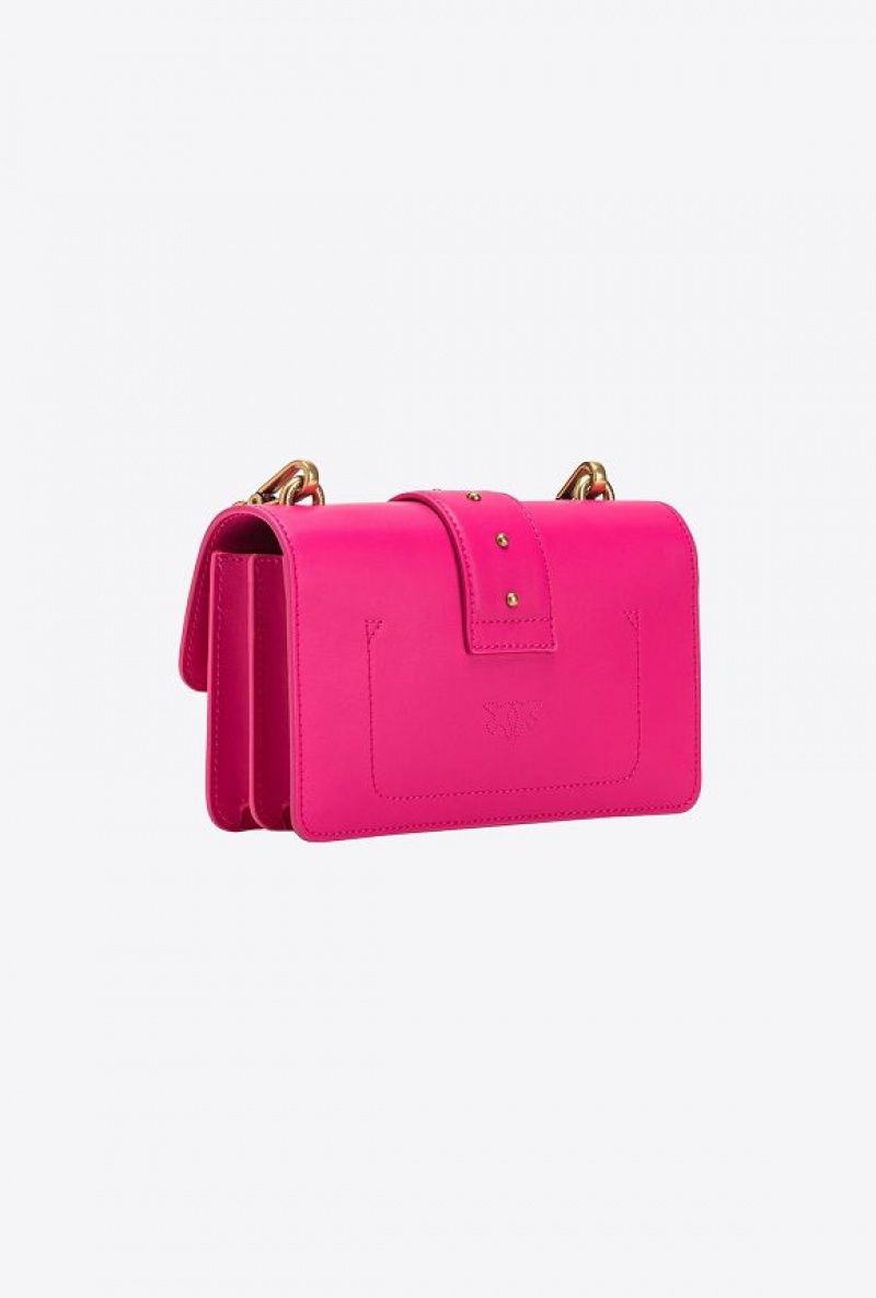 Pinko Mini Love Bag One Simply Jewel PINKO PINK-ANTIQUE GOLD | SN-PKO32335