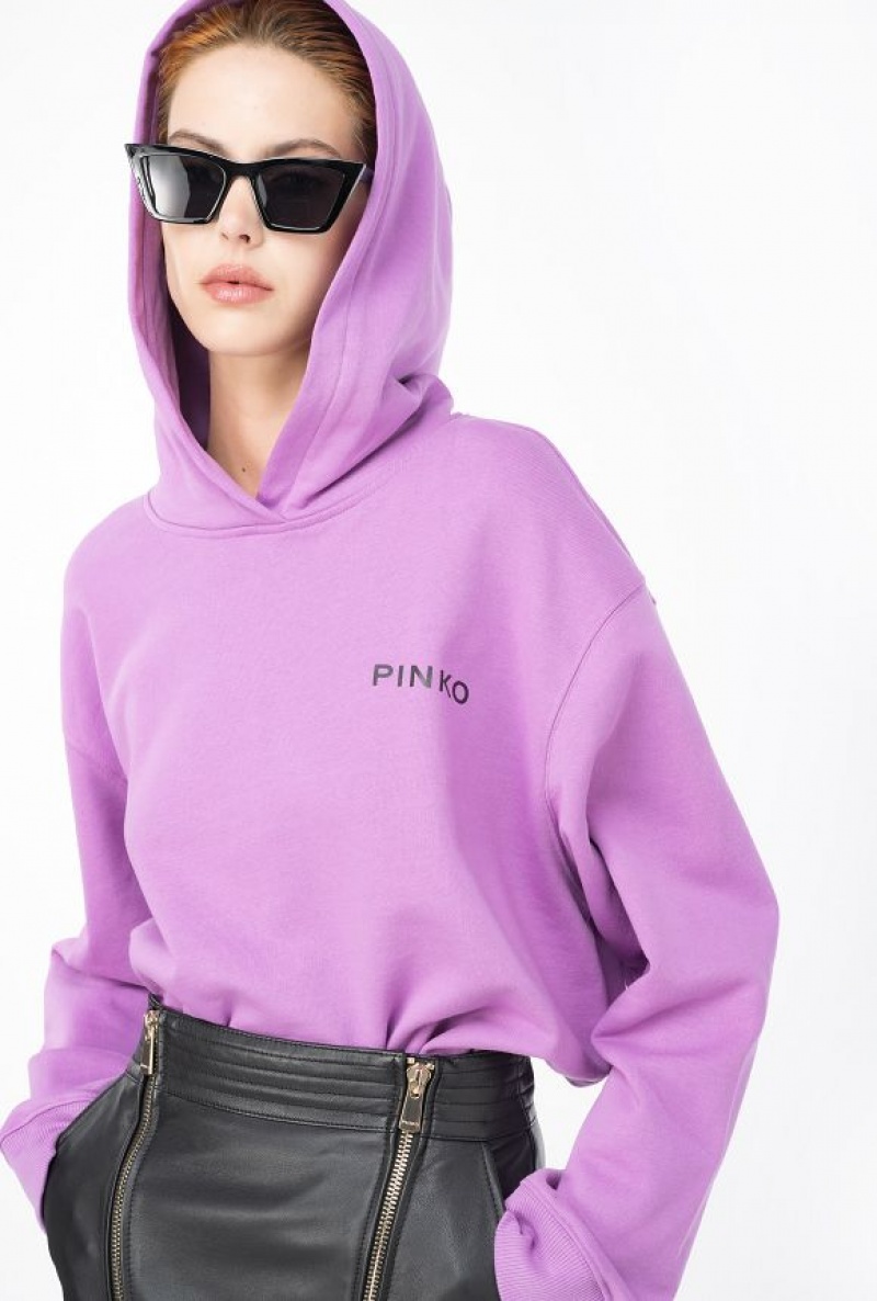 Pinko Pinko Lady Hoodie ORCHID IRIS | SN-PKO33488