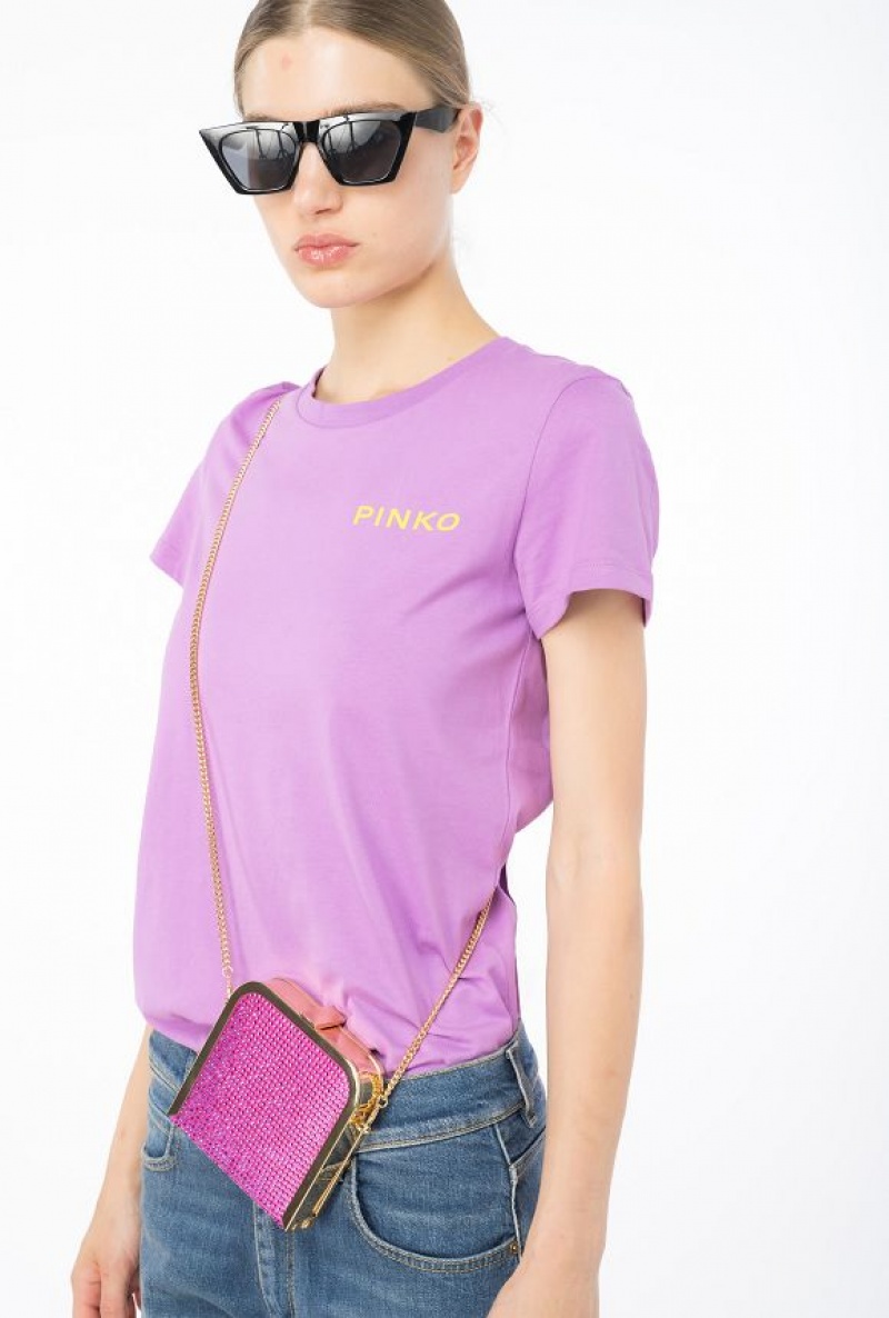 Pinko Pinko Lady T-shirt ORCHID IRIS | SN-PKO33361